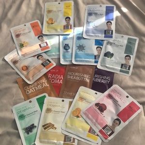 Facemask  17pcs all are new make